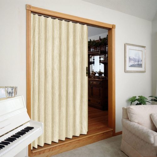 باب أكورديون جلد سحاب - 0302